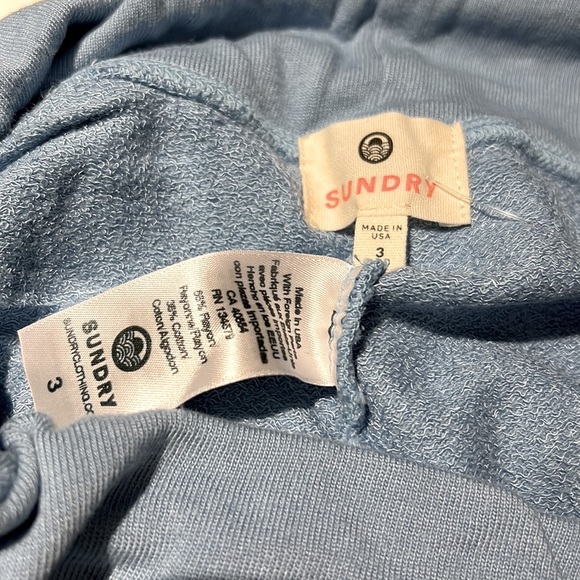 Sundry Jogger Rainbow Star Sweatpants Light Blue - Picture 5 of 5